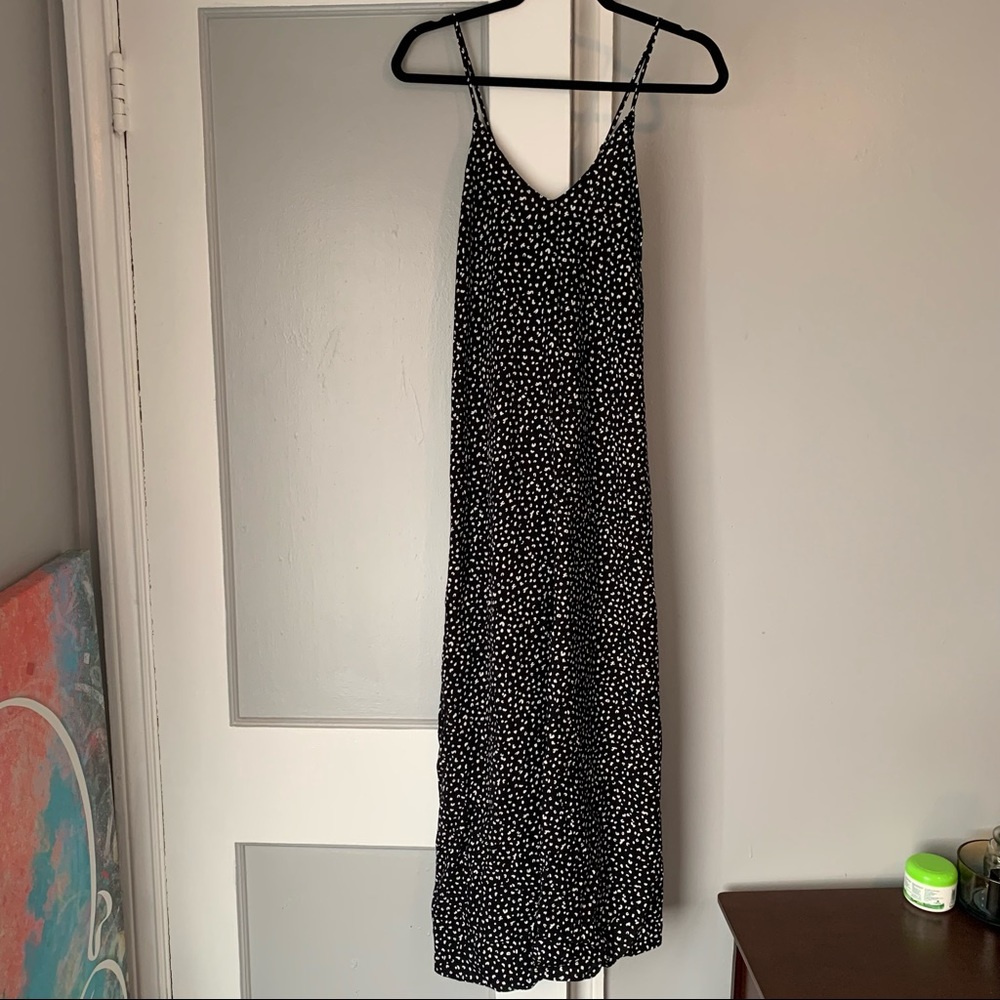 Maxi, polka dot dress!